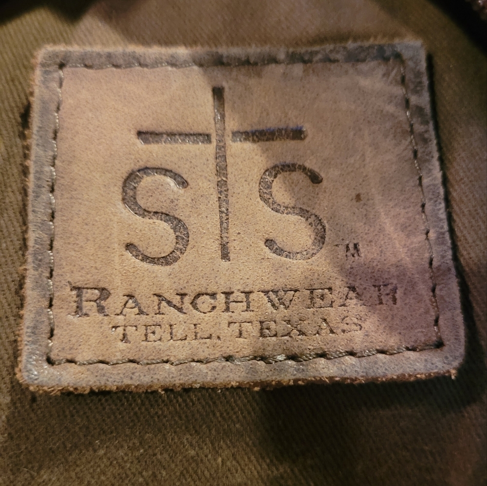 SOLD STS ranchwear leather backpack With "Holder"
